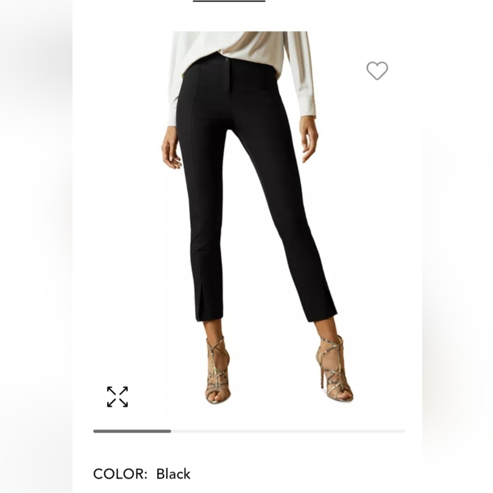 Ted Baker Split Front Black Trousers